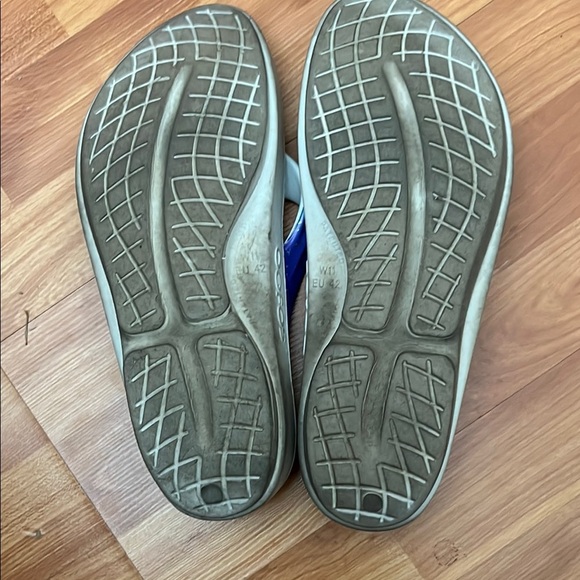 Oofos Recovery Sandals Women's Gradient Flip Flops - Size 11/ 42 - Picture 4 of 6